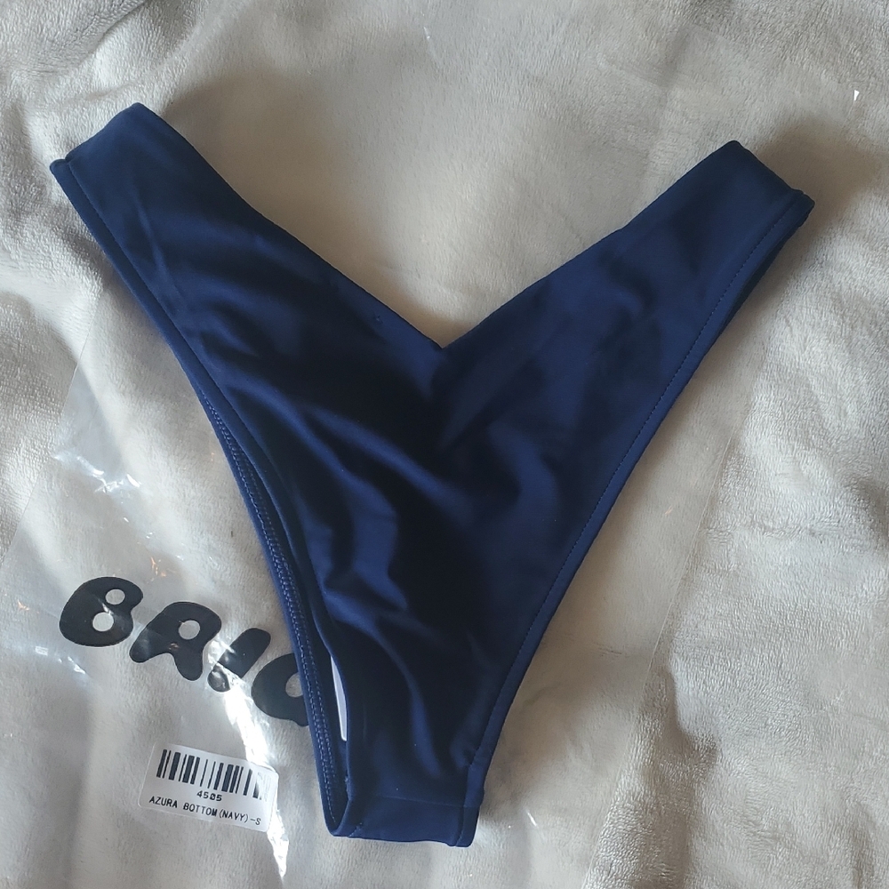 Bright Navy Bikini Bottom - Picture 3 of 3
